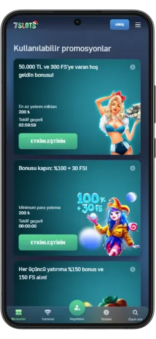 7Slot app download on Android