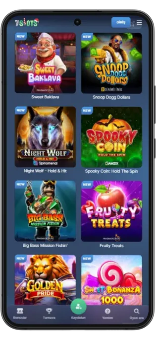 7 Slot app download on iOS
